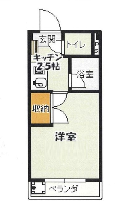 新栄ハイツの間取り