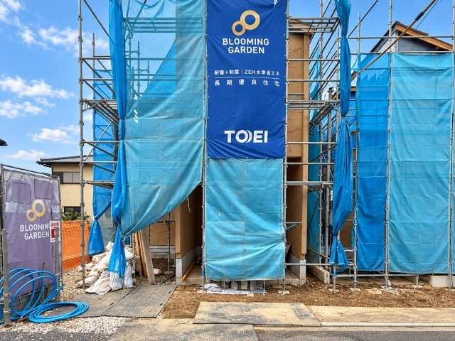 三島市南本町　全2棟　1号棟の前面道路含む現地写真