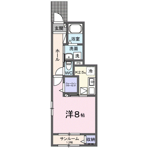 マーガレットの間取り