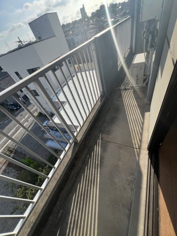 シャタデル東浦のバルコニー