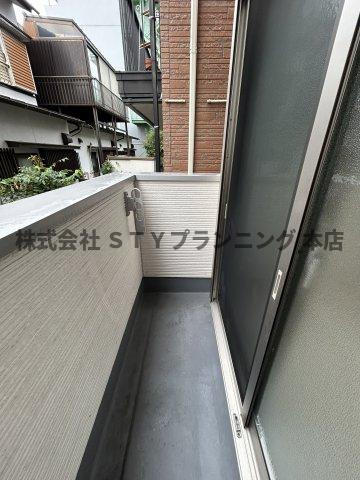 仲介手数料0円！Lumo庄内通のバルコニー
