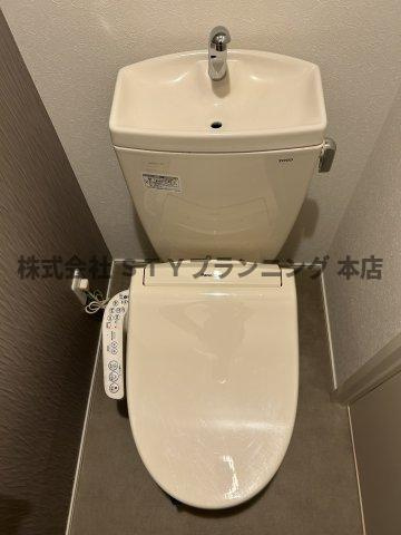 仲介手数料0円！Lumo庄内通のトイレ