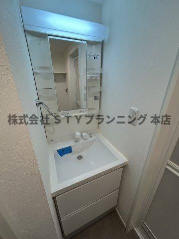 仲介手数料0円！Lumo庄内通の洗面所