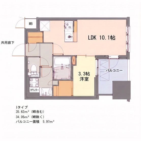 【間取り】 | S-RESIDENCE千種belvia TOWER