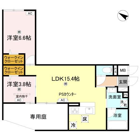 (仮称)D-ROOM山田東4丁目PJの間取り