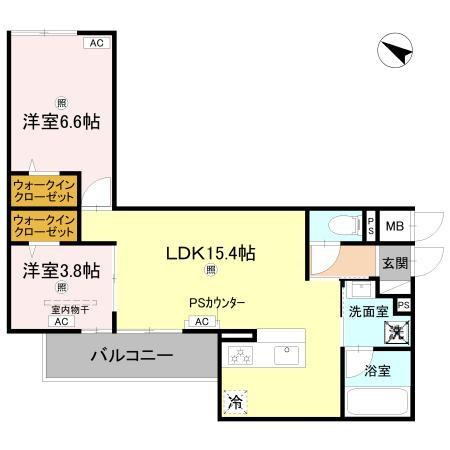 (仮称)D-ROOM山田東4丁目PJの間取り
