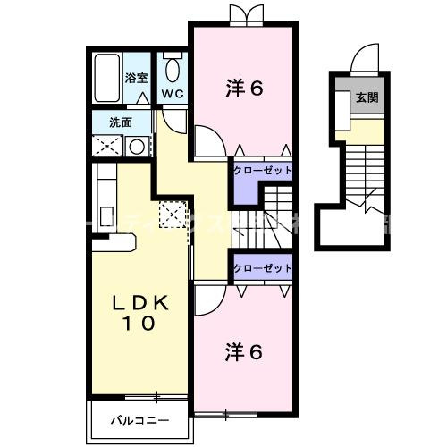 イーズパインヒルズの間取り