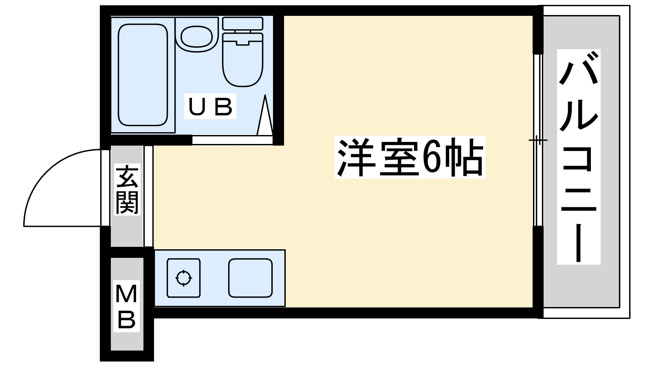 【間取り】 | ジオナ柴島1