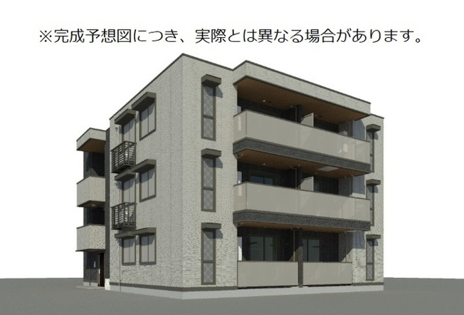 【外観】 | D-ROOM東雲町 | 外観パース