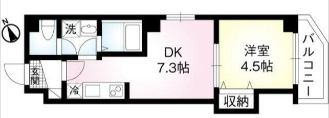 FOREST M22の間取り
