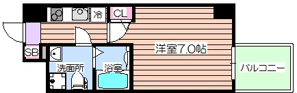 【間取り】 | APRILE南森町