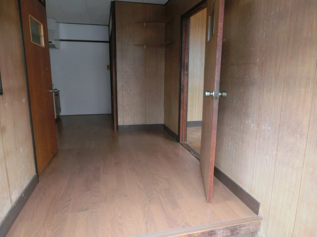 上戸平屋貸家の玄関