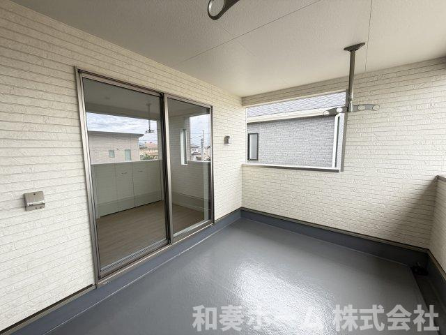 クレイドルガーデン藍住町東中富第1のバルコニー