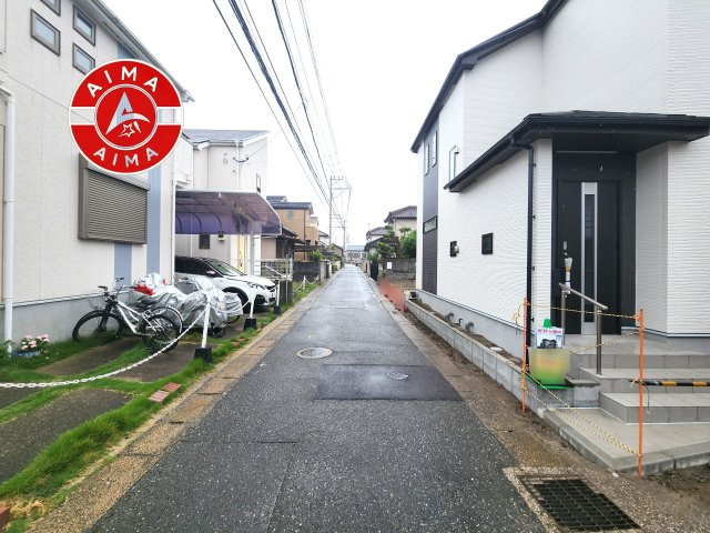 福岡市早良区干隈6丁目第1-2棟（B号棟）の外観|前面道路含む現地の写真です。