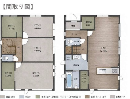 八王子市楢原町の間取り|考え抜かれた間取り。ご体感ください。
