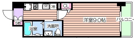 【間取り】 | APRILE南森町