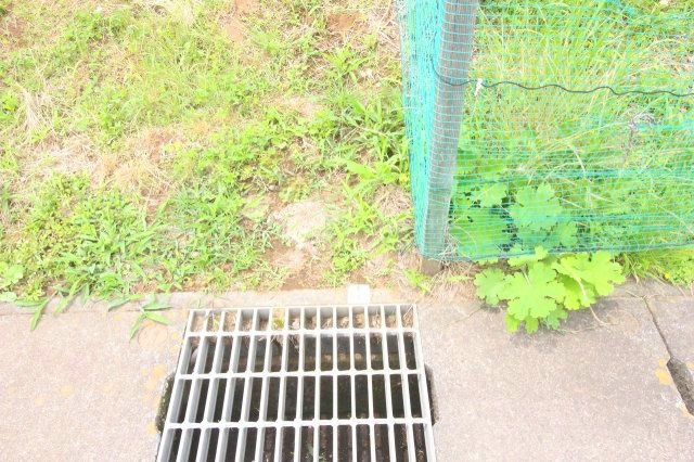 小山市美しが丘3丁目|東側隣地との境界です