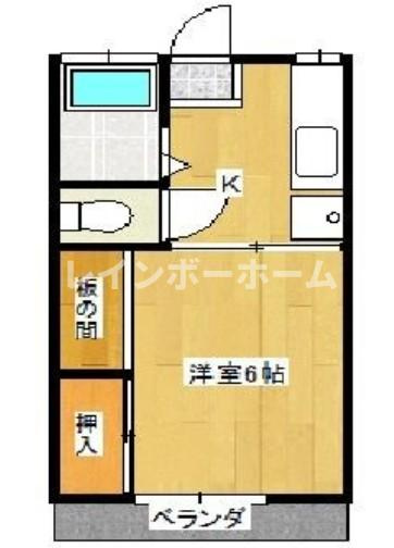 シエスタⅡの間取り