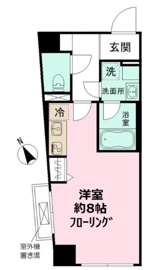 LEO六拾番館の間取り