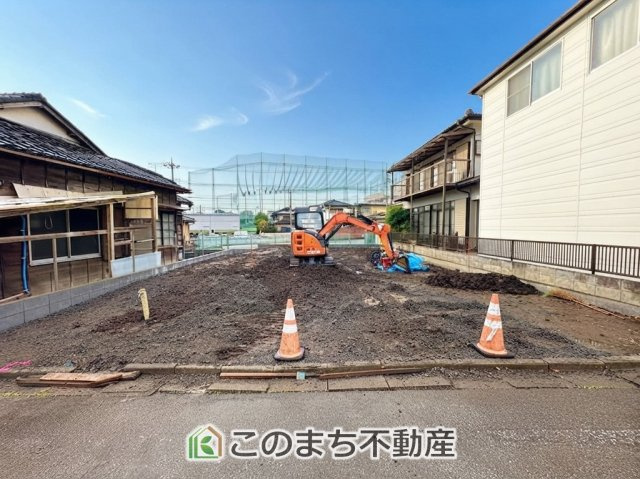 ハートフルタウン宇都宮市河原町1086番の外観|現地建築中写真