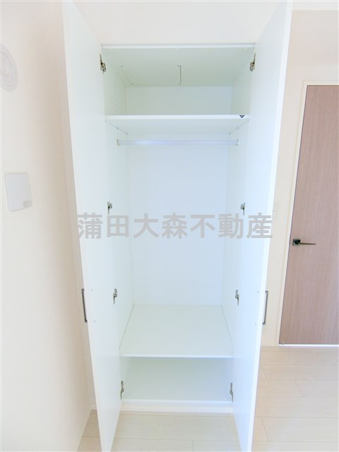 パークアクシス東蒲田の収納|洋室　収納クローゼット
