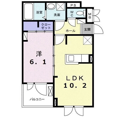 コンテ・ボヌールの間取り