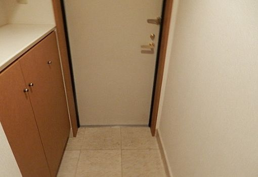 コンフィール日本橋アクアシティの玄関|きれいな玄関です