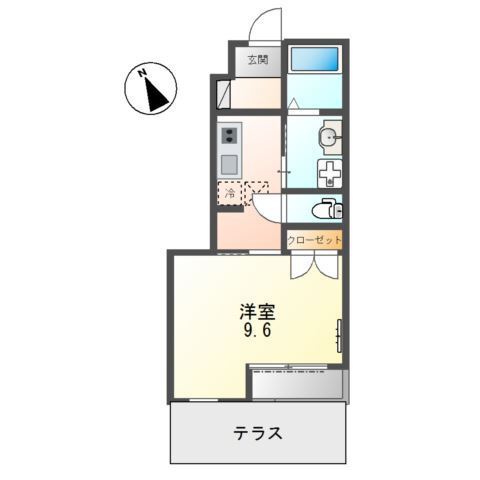 クレシアⅢの間取り