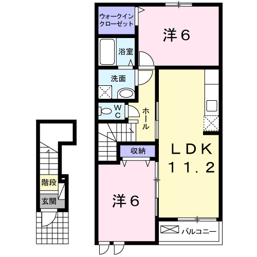 アート・ハウス　参番館の間取り