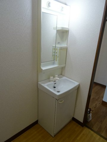 ハミングタウン久留米の洗面所|使いやすい洗面所です※別号室の写真になります。