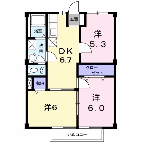 【間取り】 | サンハイムモリック