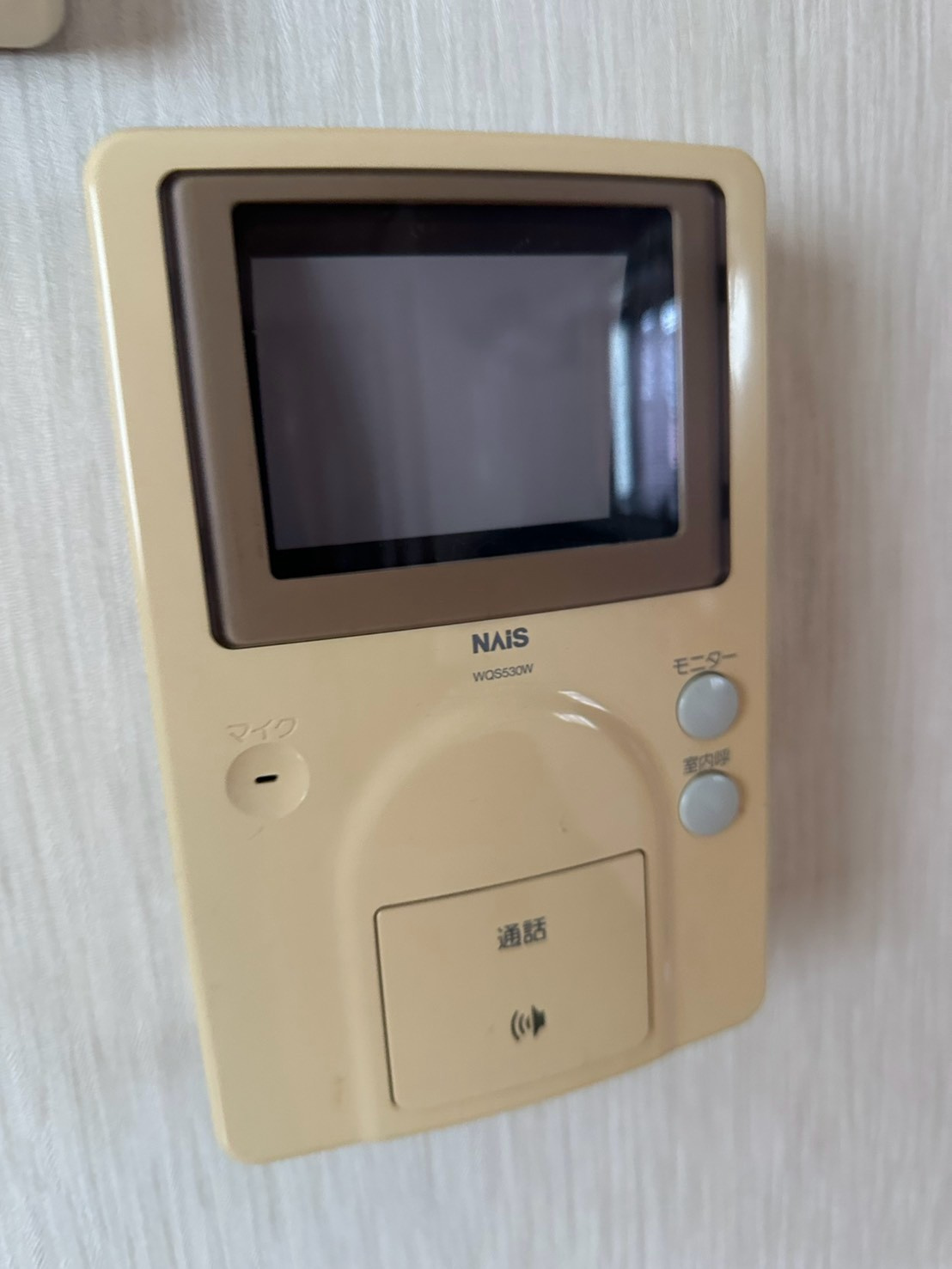 金生町下分　中古戸建の防犯設備|【防犯設備】モニター付インターホン