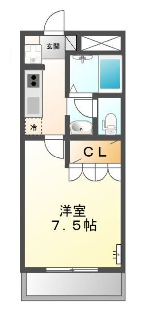 プロニティ２４Ｓの間取り|間取りです。