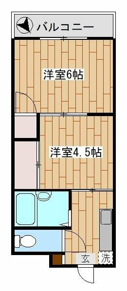 シャンドポワールの間取り