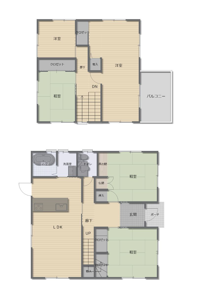 和歌山市加太・中古戸建・54823の間取り