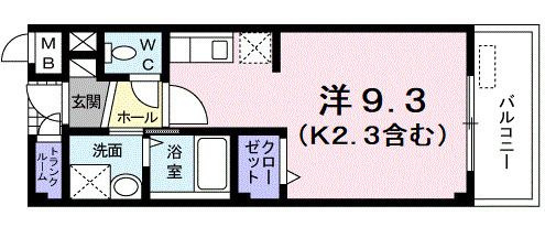 バルビゾンⅠの間取り