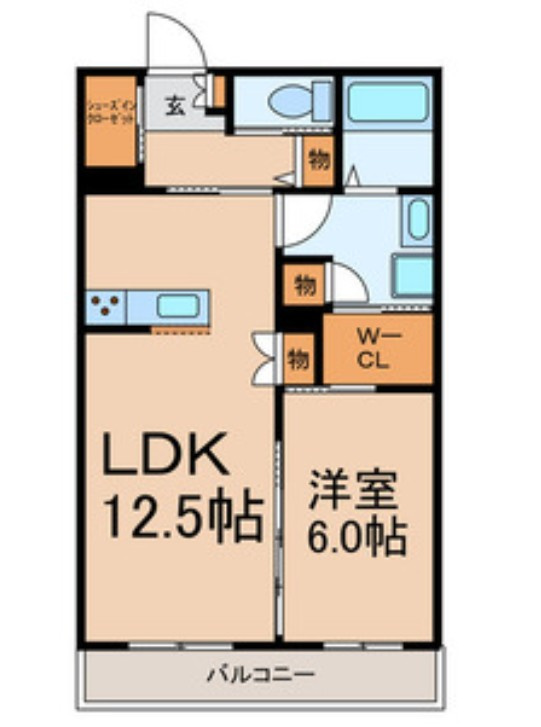エクセレント　ティアラの間取り