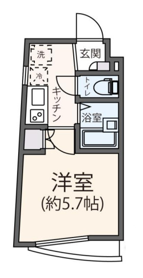 ソル・レヴェンテ豪徳寺の間取り