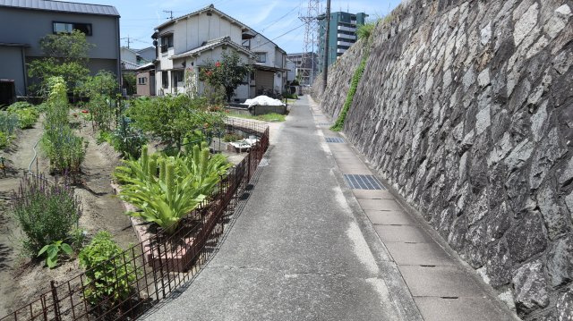広古新開６丁目売地の前面道路含む現地写真