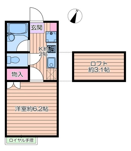 エスポワール壱番館の間取り