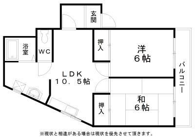 メゾンドールサンⅡの間取り