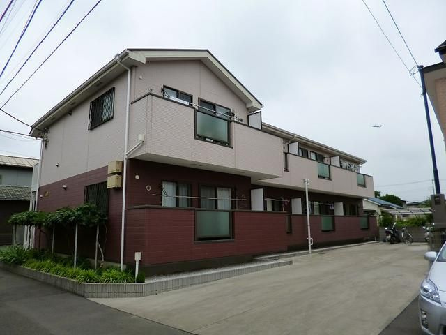 綾瀬市蓼川３丁目のアパートの外観