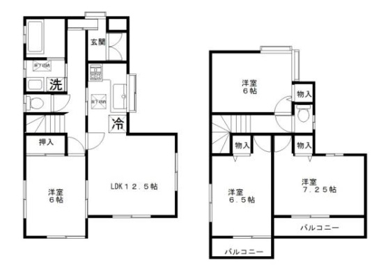 【間取り】 | 伊奈町小室戸建