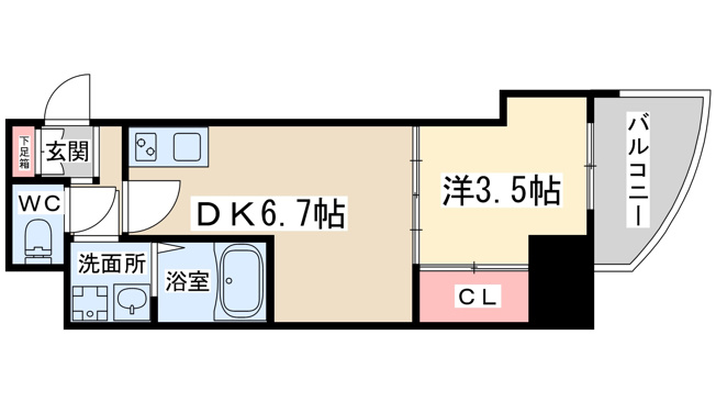 【間取り】 | セレニテ梅田EST