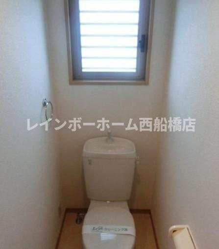 江戸川区篠崎町５丁目のアパートのトイレ
