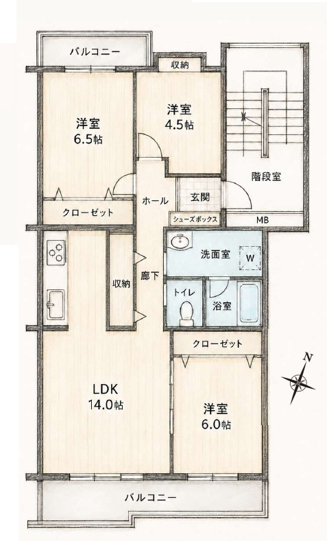 プラザシティ新所沢緑町第一 2号棟