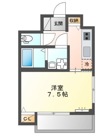 Ｆ－ＢＡＳＥ  Ｅａｓｔ　Ⅱの間取り|間取りです。