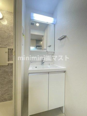 スプランディッド難波IIIの洗面所