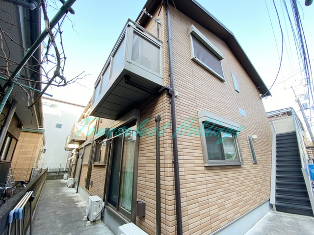 大和市中央林間５丁目のアパートの外観