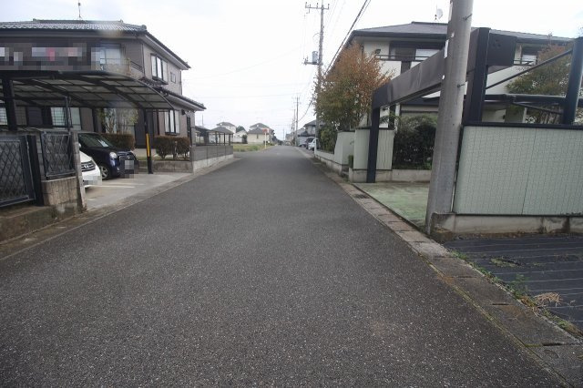 野木町友沼の前面道路含む現地写真|2026年10月撮影